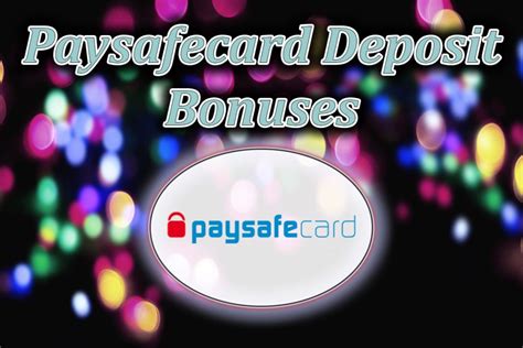 paysafecard registrierung bonus